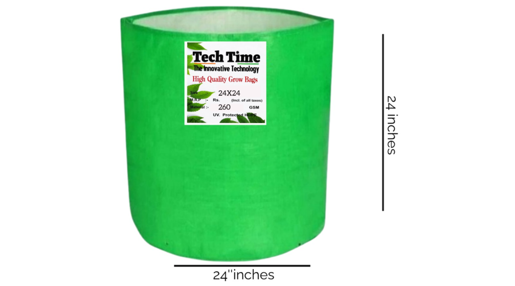 24X24 Round Grow Bag price in Rohtak